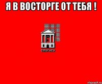 Я В ВОСТОРГЕ ОТ ТЕБЯ ! 