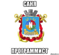 саня программист