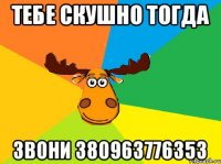 Тебе скушно тогда звони 380963776353