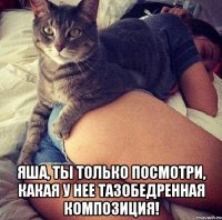  Яша, ты только посмотри, какая у нее тазобедренная композиция!
