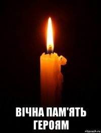  вічна пам'ять героям