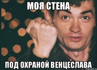 моя стена под охраной венцеслава