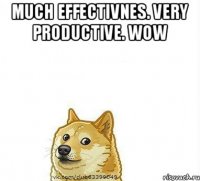 MUCH EFFECTIVNES. VERY PRODUCTIVE. WOW 