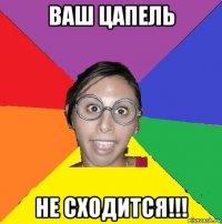 ваш цапель не сходится!!!