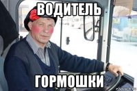водитель гормошки