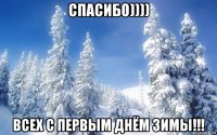 спасибо)))) всех с первым днём зимы!!!