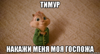 тимур накажи меня моя госпожа