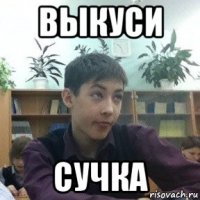 выкуси сучка