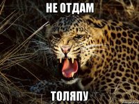 не отдам толяпу