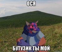 ося бутузик ты мой