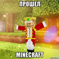 прошел minecraft