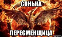 сонька пересменщица