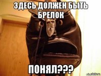 здесь должен быть брелок понял???
