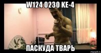 w124 0230 ke-4 паскуда тварь