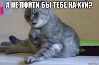 а не пойти бы тебе на хуй? 