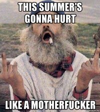 this summer's gonna hurt like a motherfucker
