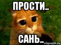 прости.. сань..