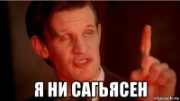  я ни сагьясен