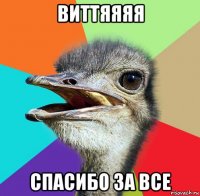 виттяяяя спасибо за все