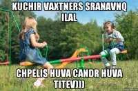kuchir vaxtners sranavnq ilal chpelis huva candr huva titev)))