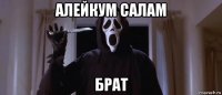 алейкум салам брат