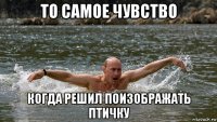 то самое чувство когда решил поизображать птичку