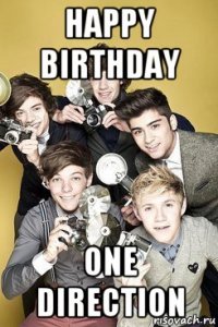 happy birthday one direction
