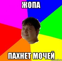 жопа пахнет мочей