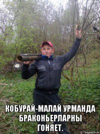  кобурай-малай урманда браконьерларны гоняет.
