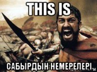 this is сабырдын немерелерi