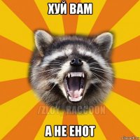 хуй вам а не енот