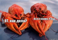 ВТ, как дела? Все в норме, Хард.