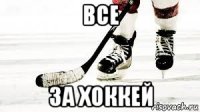все за хоккей