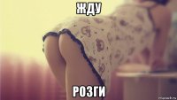 жду розги