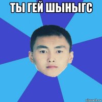 ты гей шыныгс 
