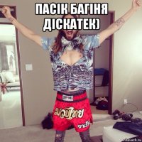 пасік багіня діскатек) 