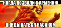 когда позвали в армению вкидываться насиком