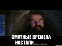  смутные времена настали..............