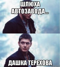 шлюха автозавода... дашка терехова