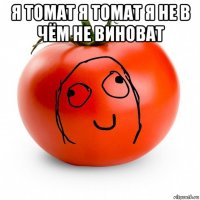 я томат я томат я не в чём не виноват 