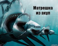 Матрешка из акул
