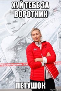 хуй тебе за воротник петушок