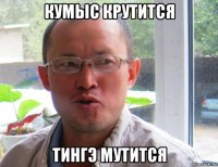 кумыс крутится тингэ мутится