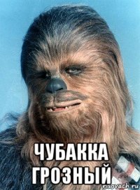  чубакка грозный