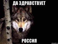 да здравствует россия