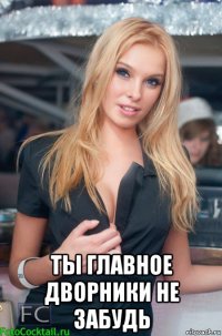  ты главное дворники не забудь