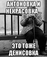 антоновка и некрасовка... это тоже денисовка