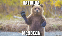 катюша медведь