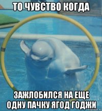 то чувство когда зажлобился на еще одну пачку ягод годжи