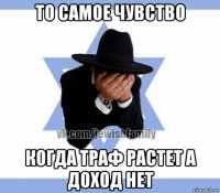 то самое чувство когда траф растет а доход нет